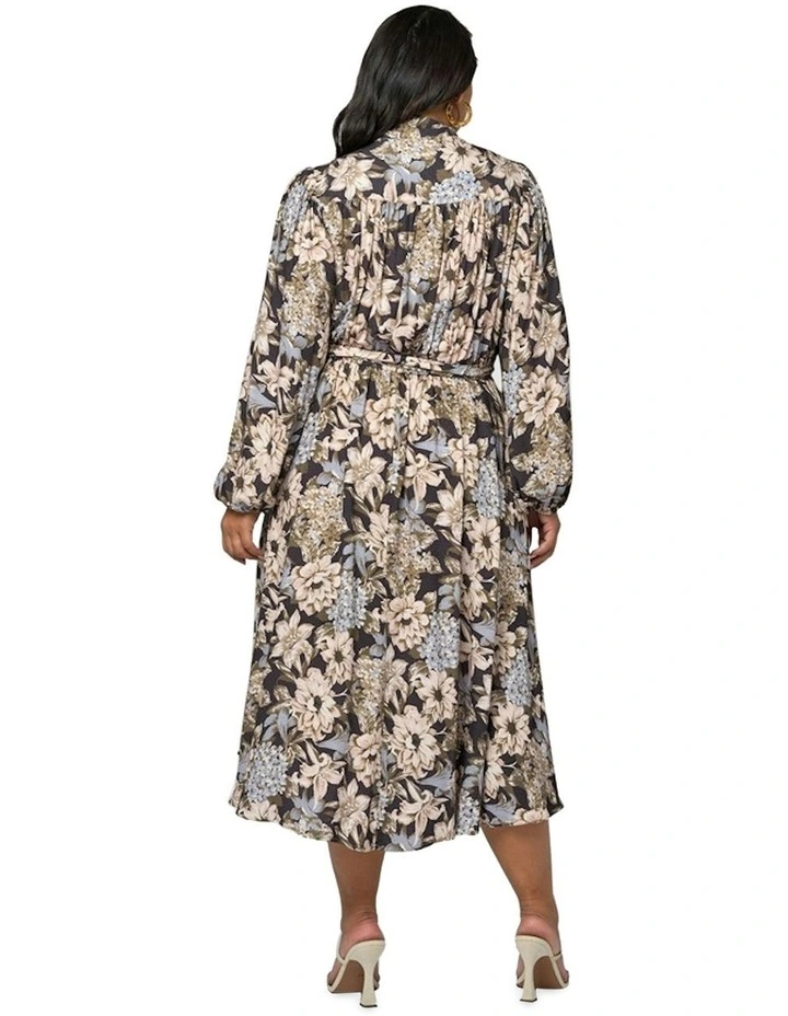 Evangeline Midi Dress in Multi image 2