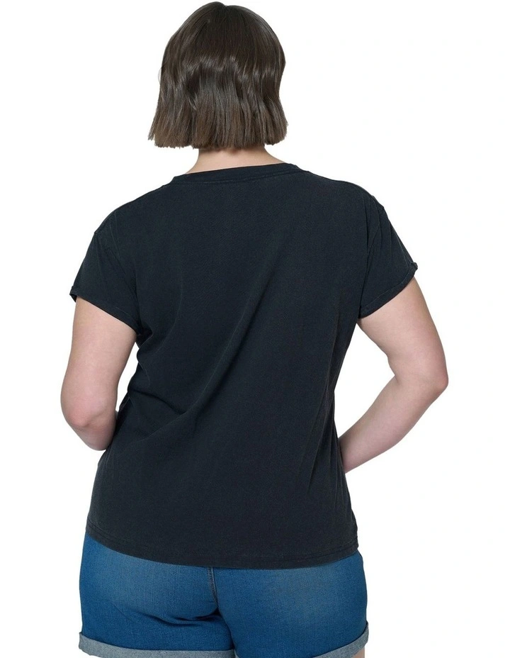 You Aint Seen Nothing Tee in Black image 2