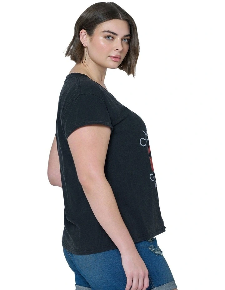 You Aint Seen Nothing Tee in Black image 3