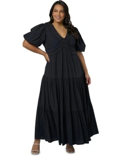 Abigale Maxi Dress in Black