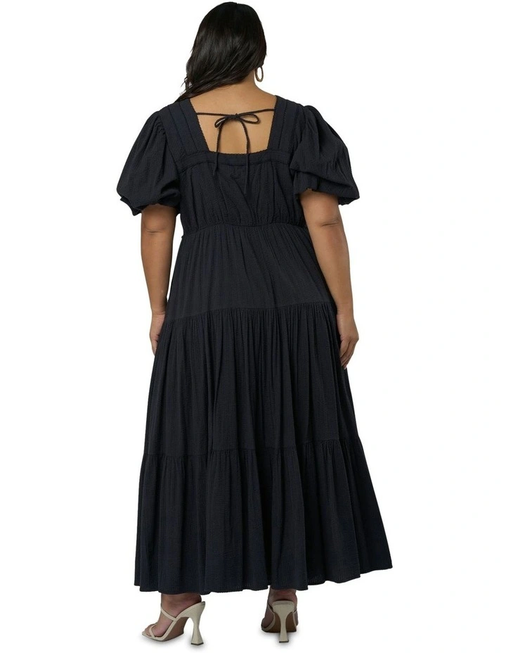 Abigale Maxi Dress in Black image 2