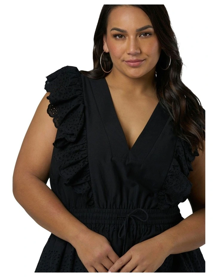 Urban Ash Mini Dress in Black image 6