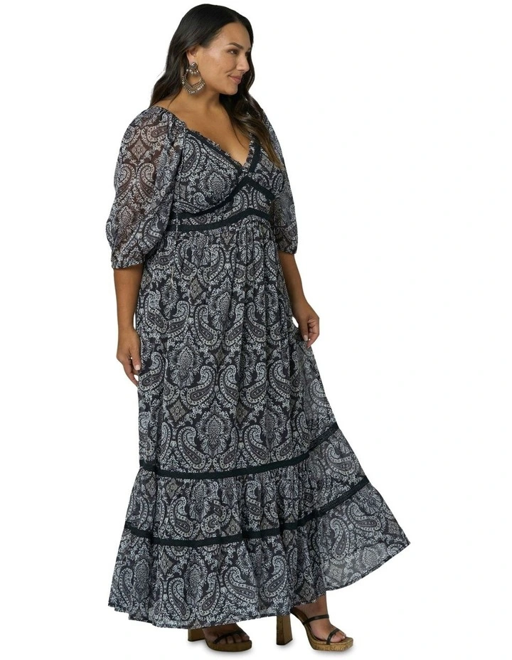 Wildflower Maxi Dress in Multi image 3