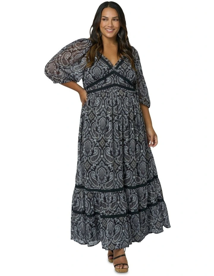 Wildflower Maxi Dress in Multi image 4