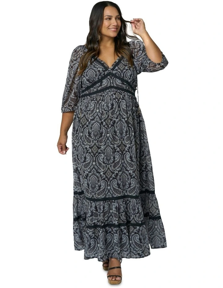 Wildflower Maxi Dress in Multi image 5