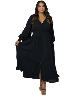 Spirit Fables Maxi Dress in Black