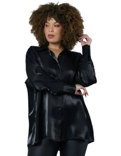 Neon Shadows Shirt in Black