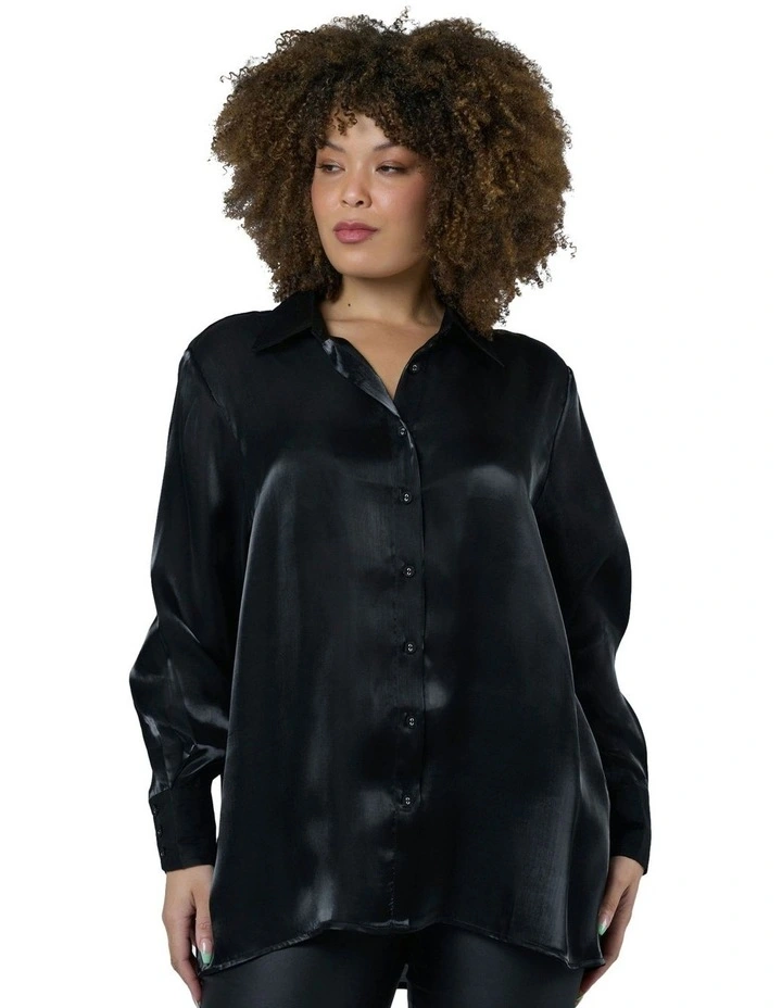 Neon Shadows Shirt in Black image 4