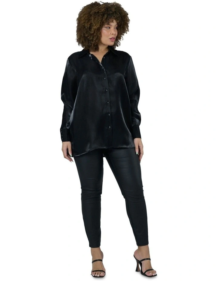 Neon Shadows Shirt in Black image 5
