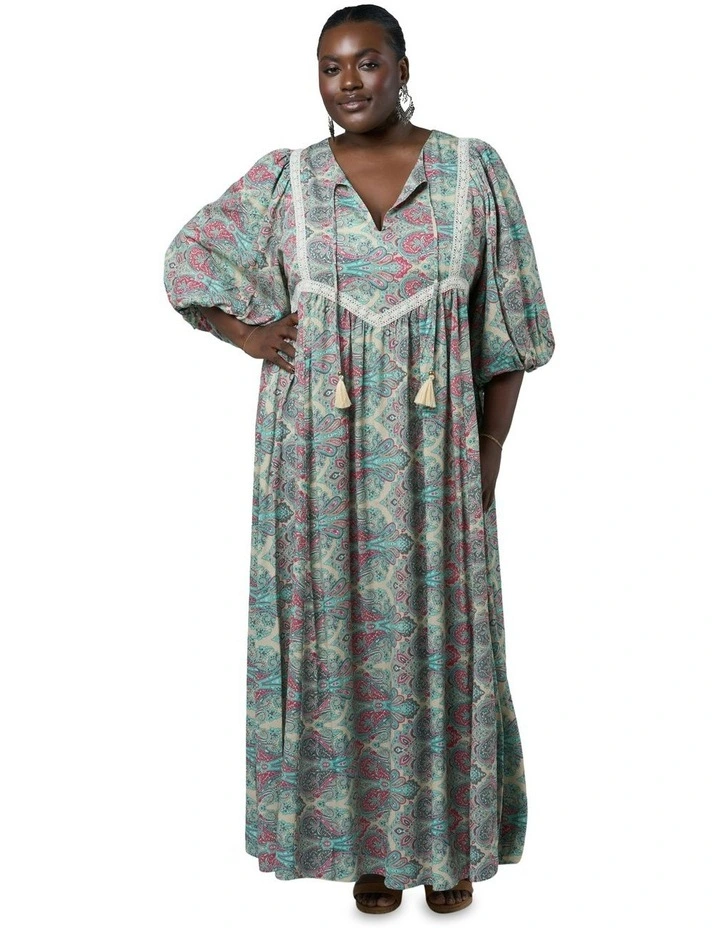 Riverstone Maxi Dress in Multi image 4