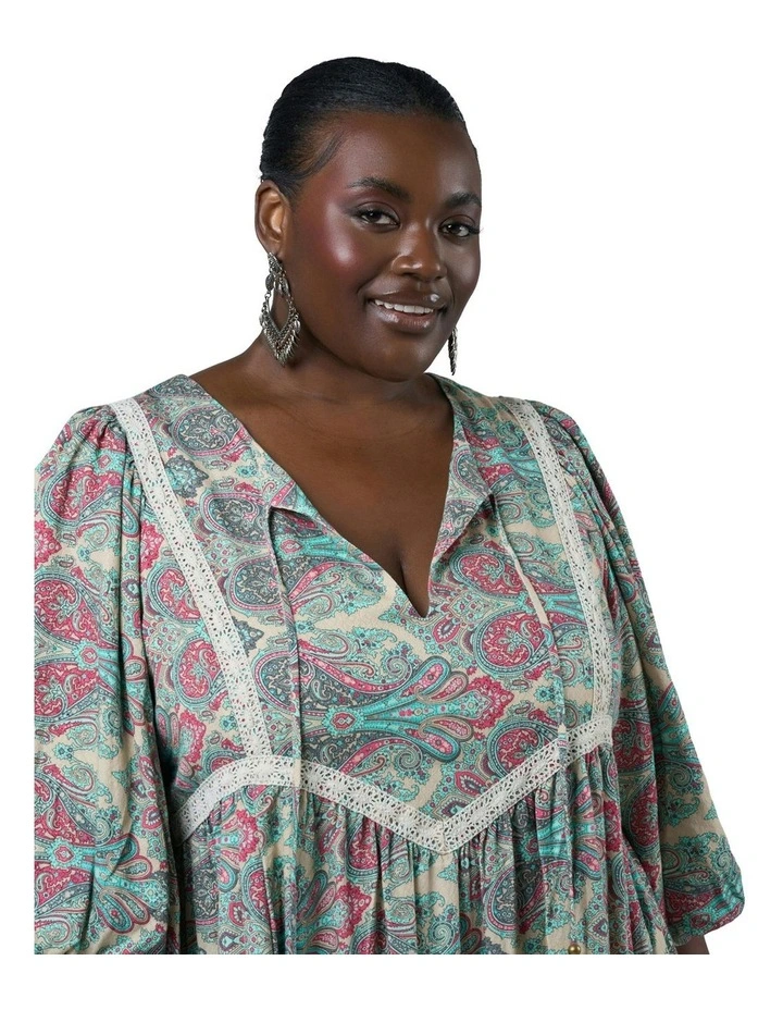 Riverstone Maxi Dress in Multi image 7