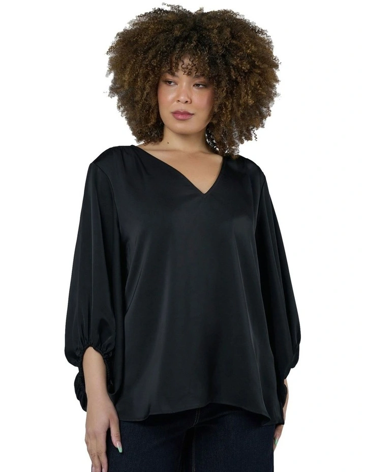 Lover Boy Blouse in Black image 5
