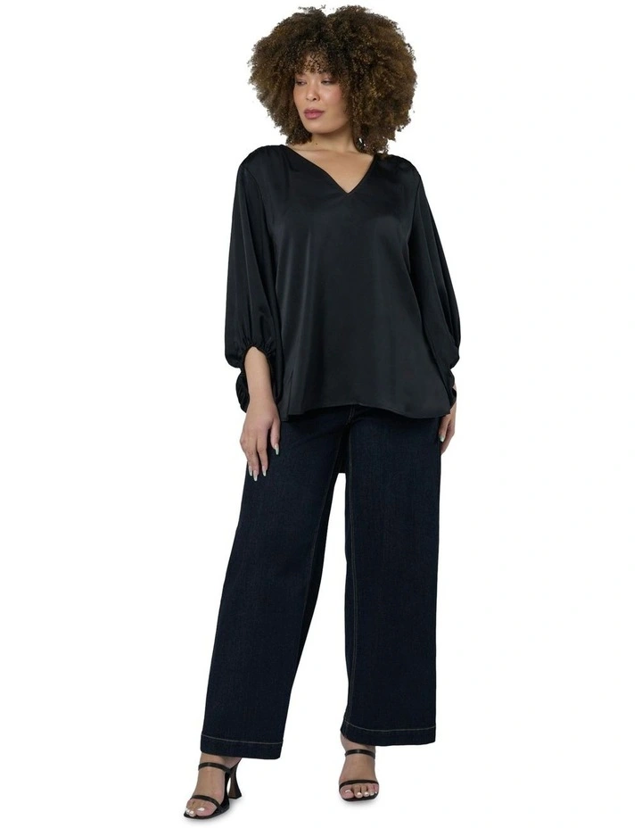 Lover Boy Blouse in Black image 6