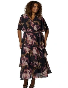 Hypnotic Maxi Dress in Multi