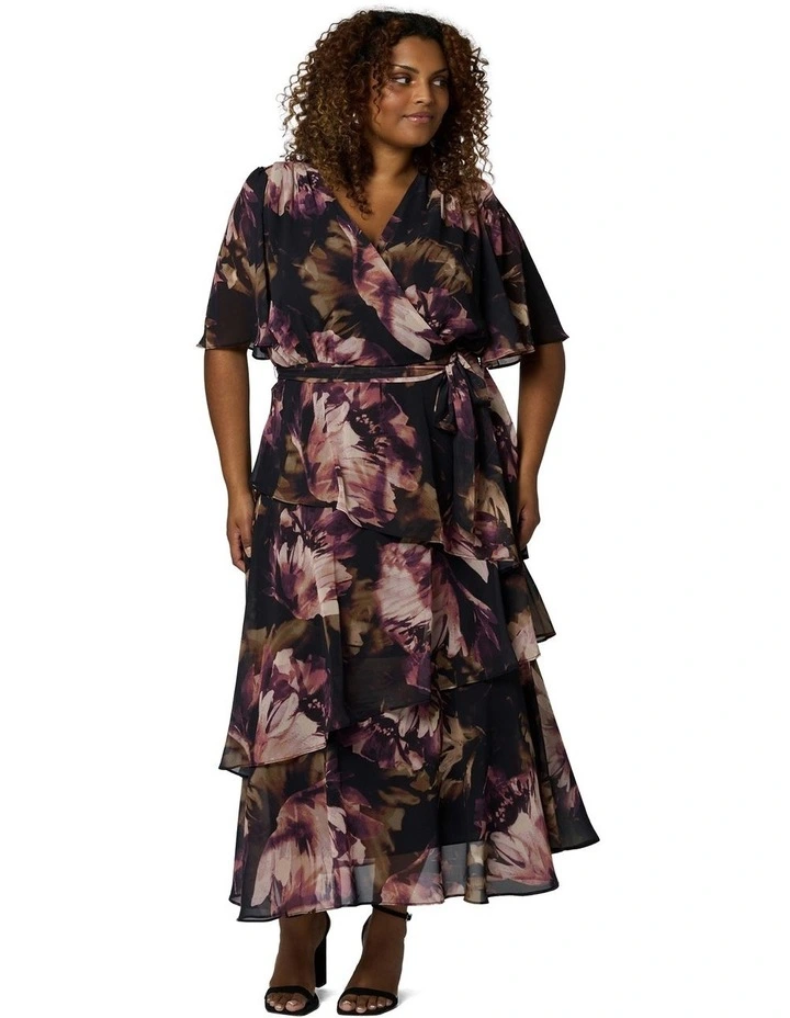 Hypnotic Maxi Dress in Multi image 1