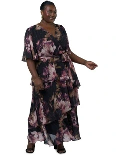 Hypnotic Maxi Dress in Multi
