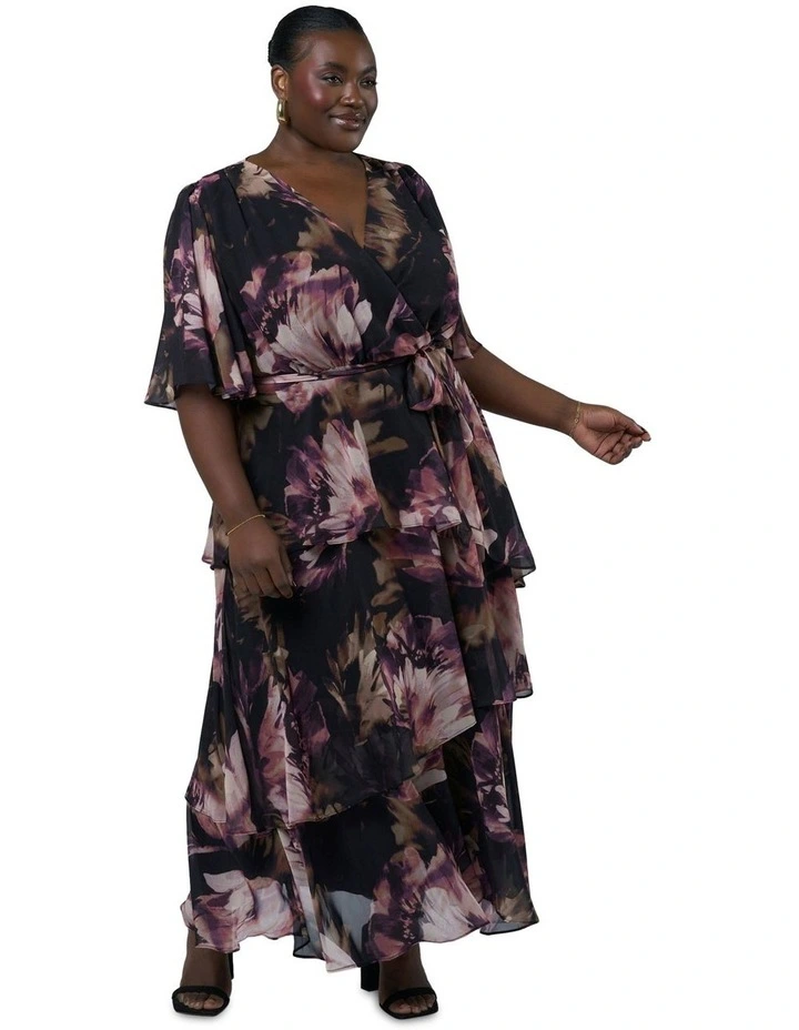 Hypnotic Maxi Dress in Multi image 1