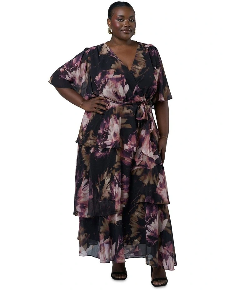 Hypnotic Maxi Dress in Multi image 4