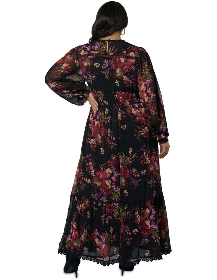 Valeria Maxi Dress in Multi image 2