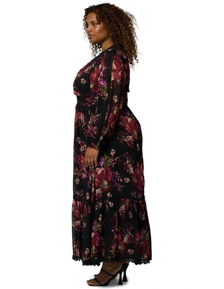 Valeria Maxi Dress in Multi image 3