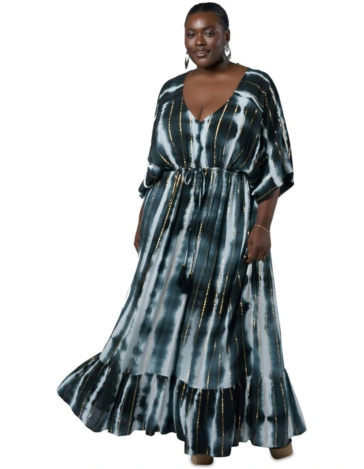 Sun Spell Maxi Dress in Multi image 1