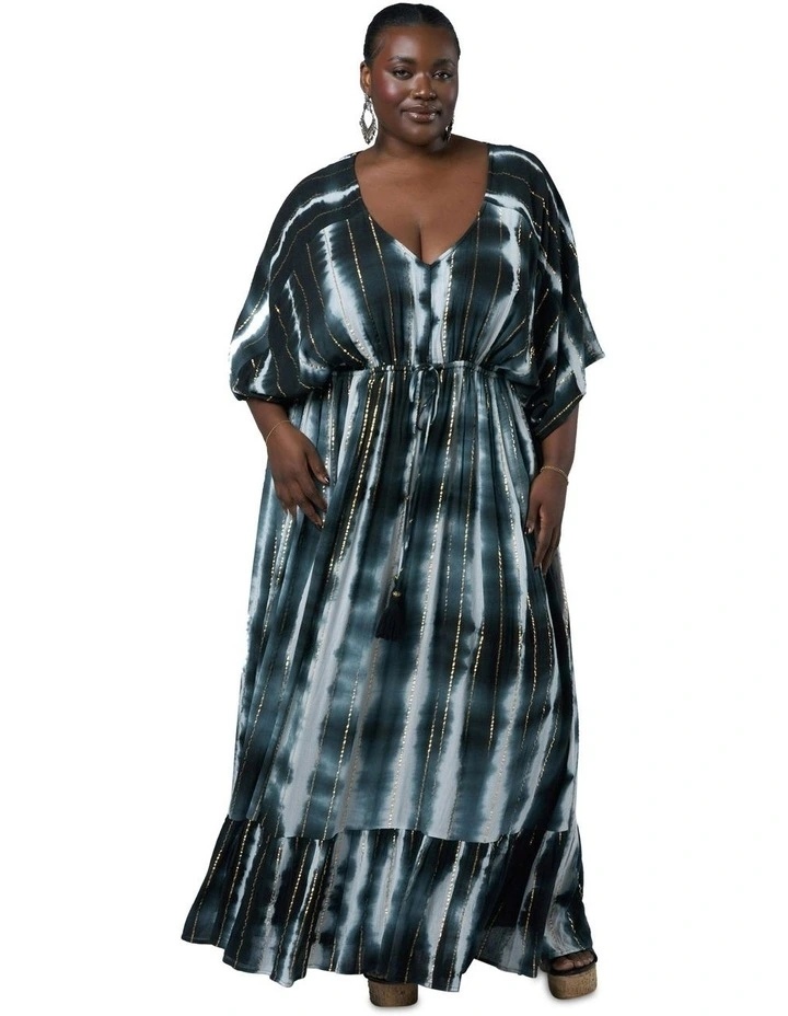 Sun Spell Maxi Dress in Multi image 4