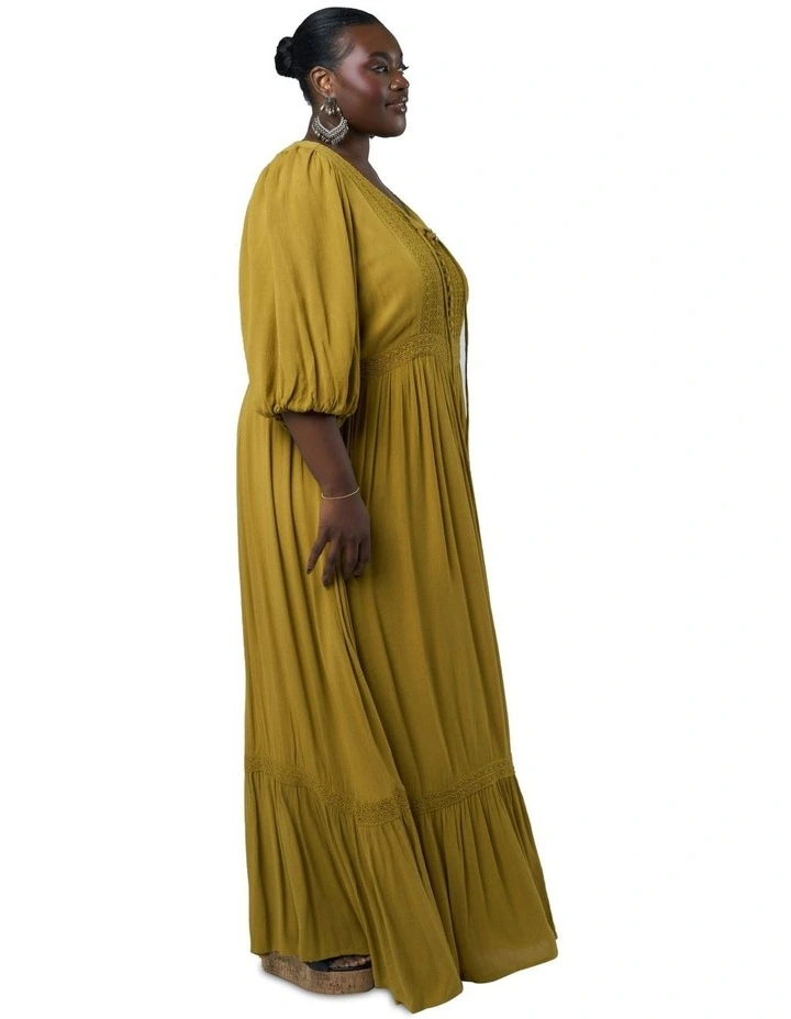 Meadowlark Maxi Dress in Yellow image 3