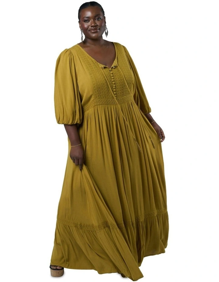 Meadowlark Maxi Dress in Yellow image 4