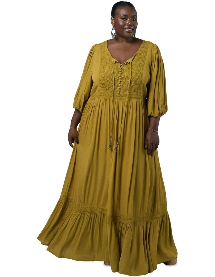 Meadowlark Maxi Dress in Yellow image 5