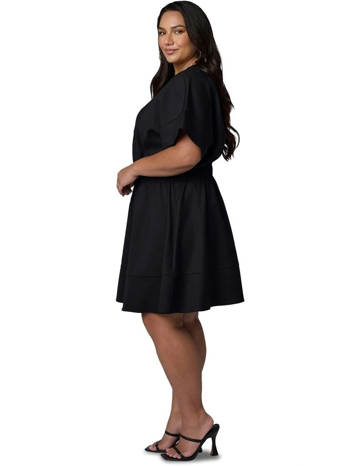 Wicked Mini Dress in Black image 3