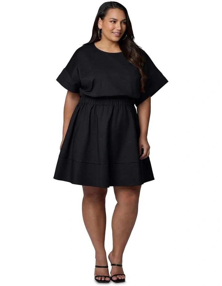 Wicked Mini Dress in Black image 4