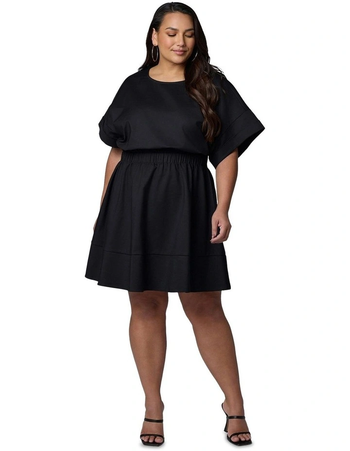 Wicked Mini Dress in Black image 5