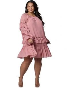 Revolution Mini Dress in Pink