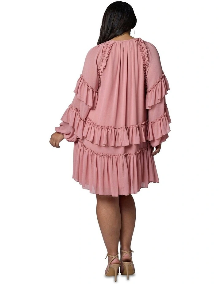 Revolution Mini Dress in Pink image 2