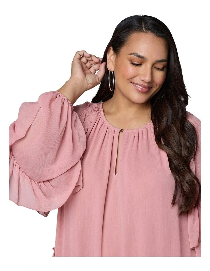 Revolution Mini Dress in Pink image 6