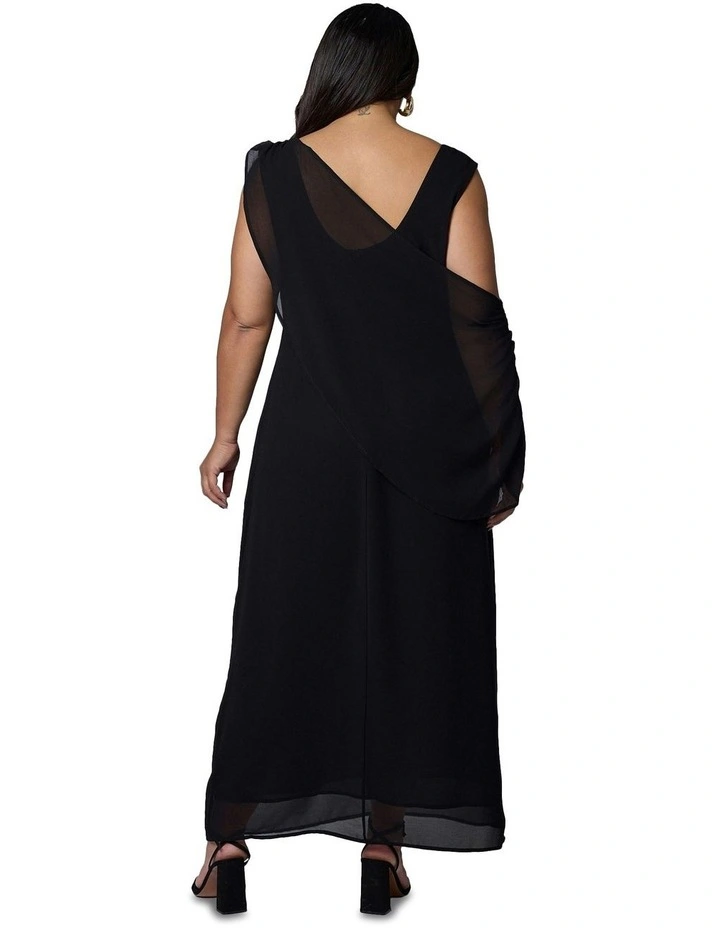 Move Me Maxi Dress in Black image 2