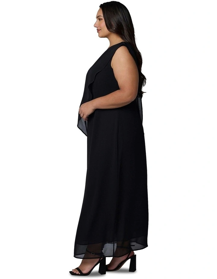 Move Me Maxi Dress in Black image 3