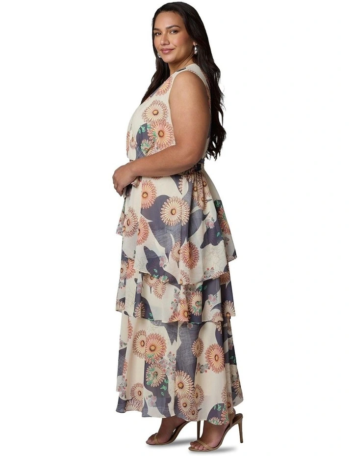 Wild Nights Maxi Dress in Multi image 3