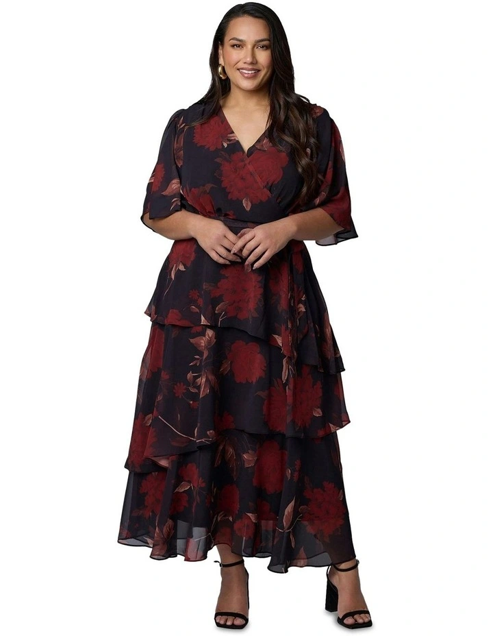 Hypnotic Maxi Dress in Multi image 1
