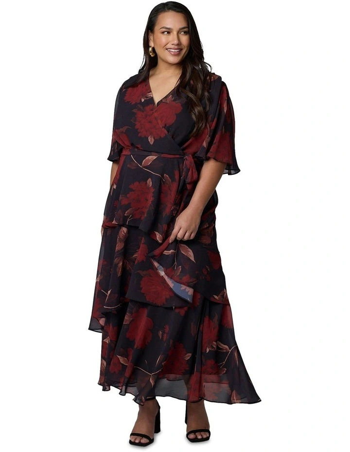Hypnotic Maxi Dress in Multi image 4
