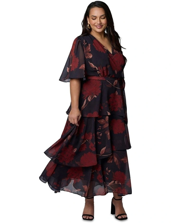 Hypnotic Maxi Dress in Multi image 5