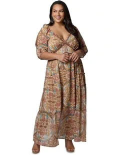 Wanderlust Maxi Dress in Multi