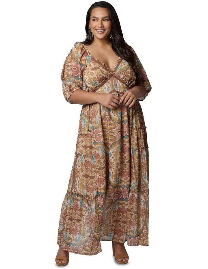 Wanderlust Maxi Dress in Multi image 1