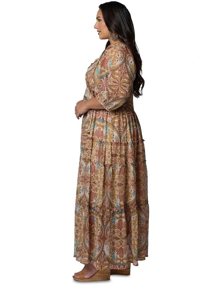 Wanderlust Maxi Dress in Multi image 3