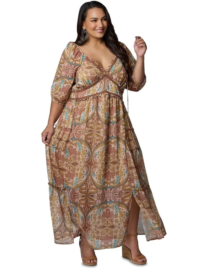 Wanderlust Maxi Dress in Multi image 5