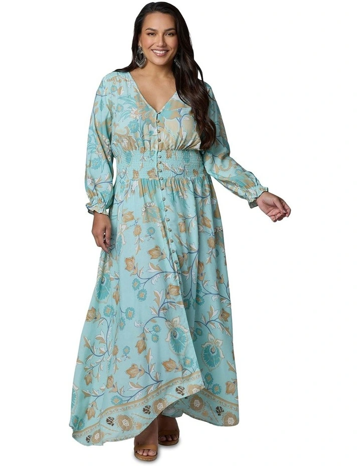 Forever Young Maxi Dress in Multi image 5
