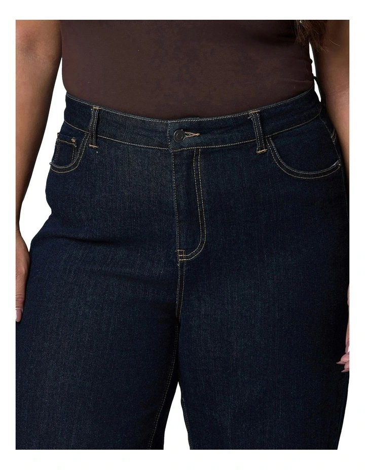 Sully Wide Leg Jeans in Blue image 6