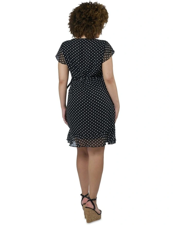 Kira Frill Mini Dress in Multi image 2