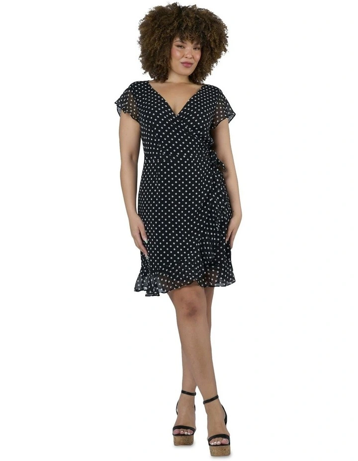 Kira Frill Mini Dress in Multi image 4