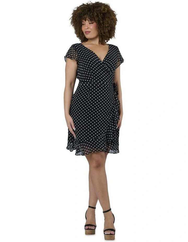 Kira Frill Mini Dress in Multi image 5